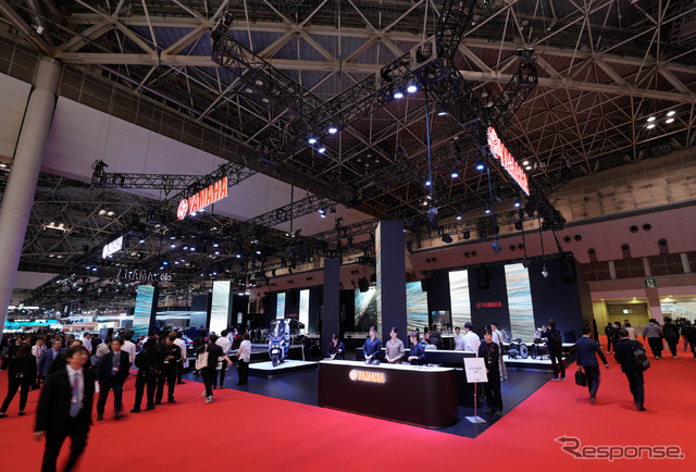 ヤマハブース(ジャパンモビリティショー2025)