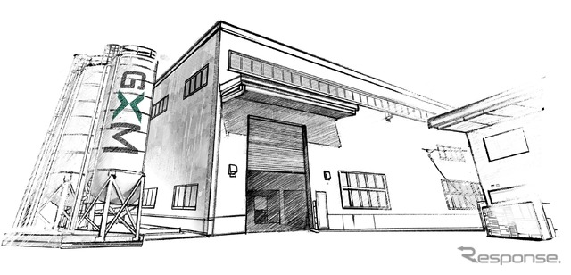 2026年3月稼働開始予定の田原工場(イメージ図)