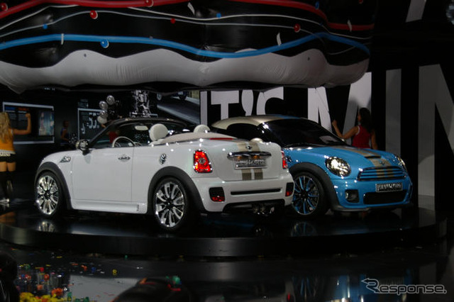 【フランクフルトモーターショー09】MINIロードスターコンセプト…初の2シーターオープン登場