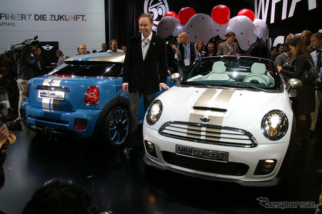 【フランクフルトモーターショー09】MINIロードスターコンセプト…初の2シーターオープン登場