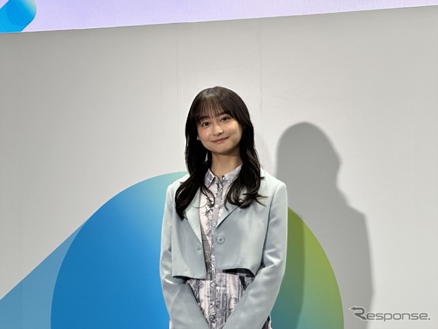 イメージキャラクターを務める影山優佳氏