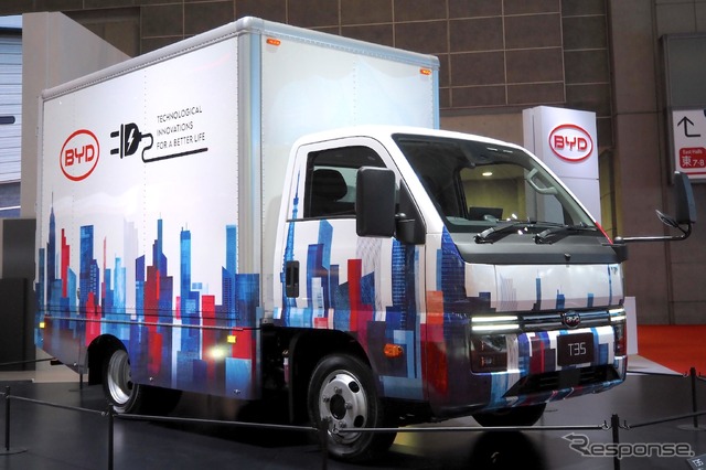 BYDの電気トラック、T35（ジャパンモビリティショー2025）