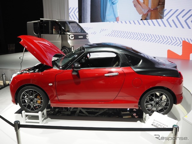 ダイハツ K-OPEN ランニングプロト(ジャパンモビリティショー2025)