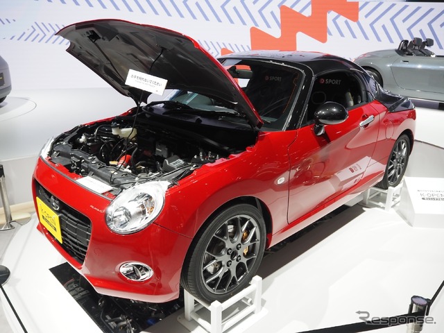 ダイハツ K-OPEN ランニングプロト(ジャパンモビリティショー2025)