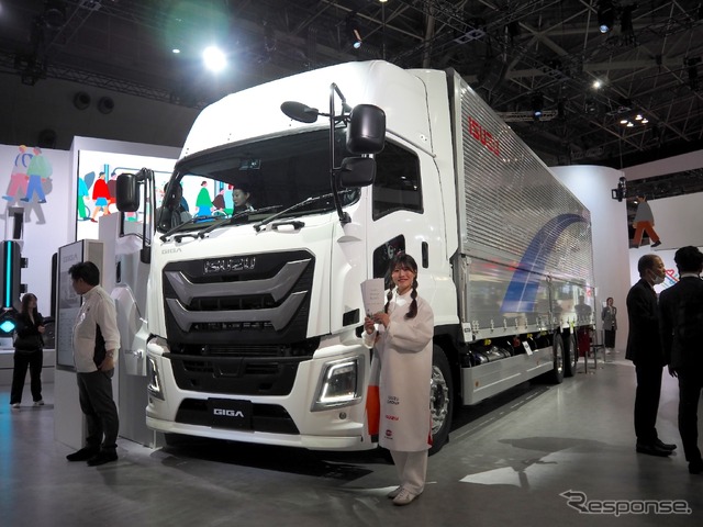 いすゞ『ギガ』の改良モデル(ジャパンモビリティショー2025)