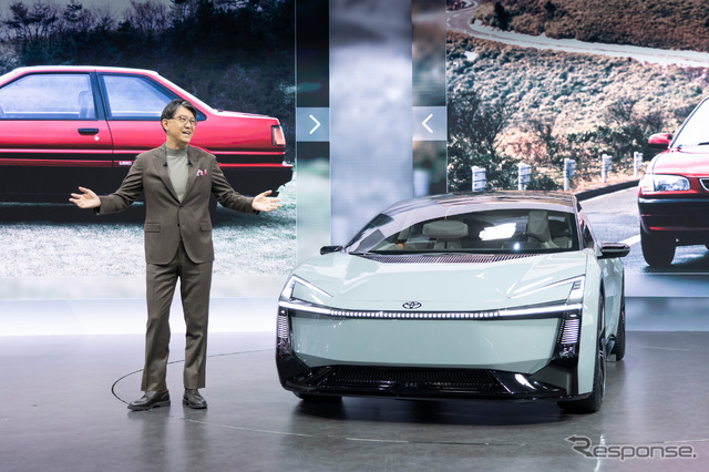 トヨタ自動車の佐藤社長（ジャパンモビリティショー2025）