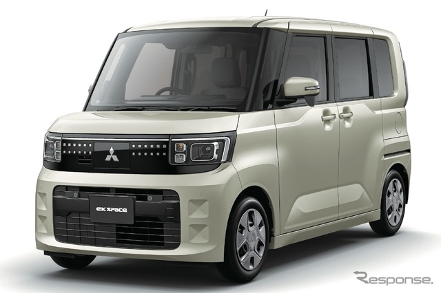 三菱 eKスペース 新型(Mグレード、ナチュラルアイボリー)