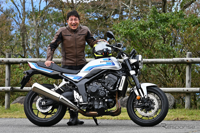 ホンダ CB1000Fと西村直人氏