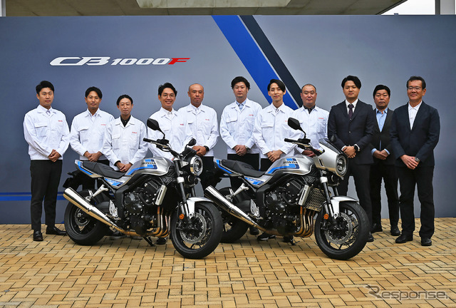 ホンダ CB1000Fの開発エンジニア