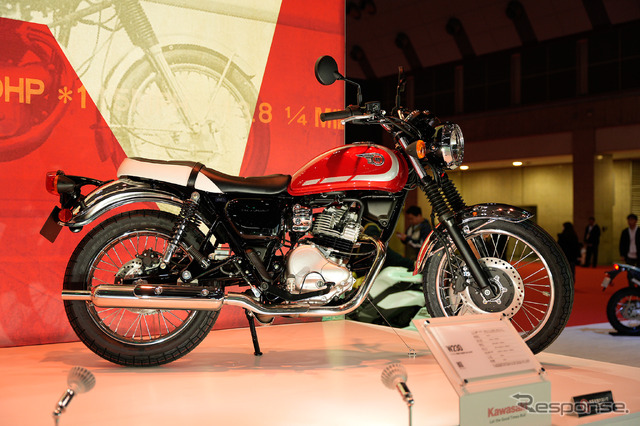 カワサキ「W」ブランド60周年記念展示の『W230』（ジャパンモビリティショー2025）