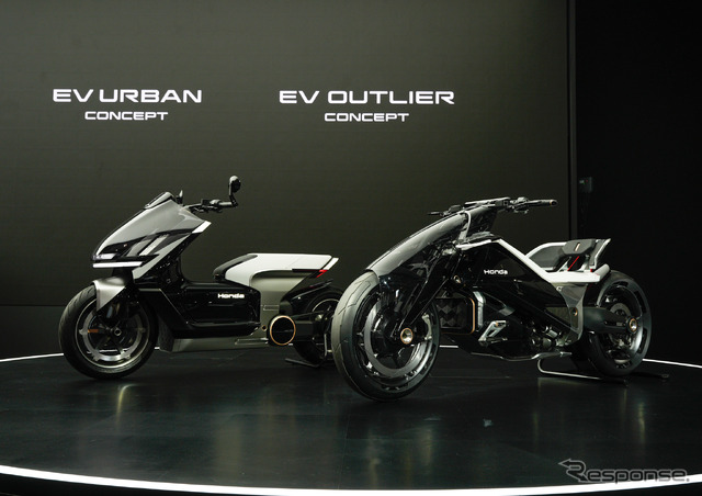 ホンダ EVアウトライヤー コンセプト（右）（ジャパンモビリティショー2025）