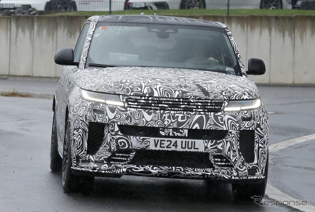 レンジローバー・スポーツSV 改良新型のプロトタイプ