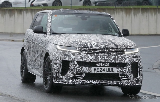 レンジローバー・スポーツSV 改良新型のプロトタイプ
