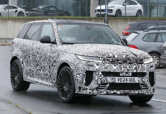 レンジローバー・スポーツSV 改良新型のプロトタイプ