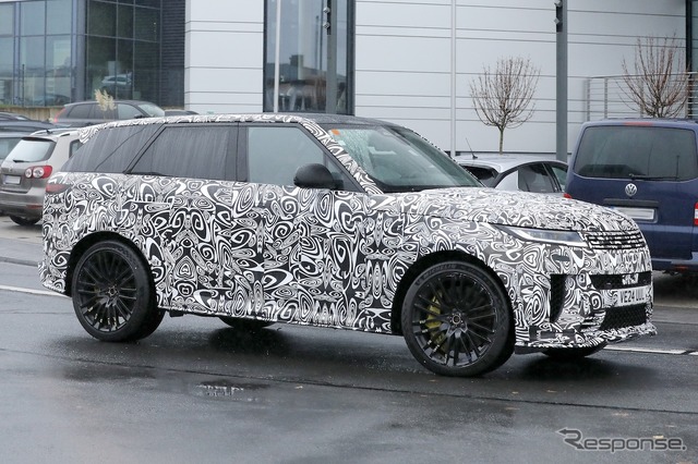 レンジローバー・スポーツSV 改良新型のプロトタイプ