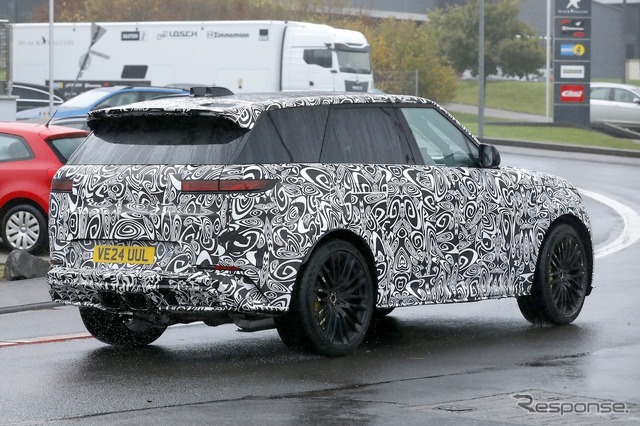 レンジローバー・スポーツSV 改良新型のプロトタイプ