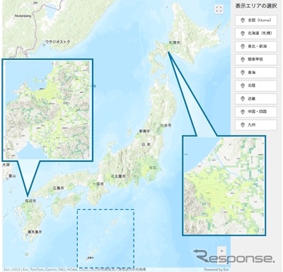 電界強度マップ