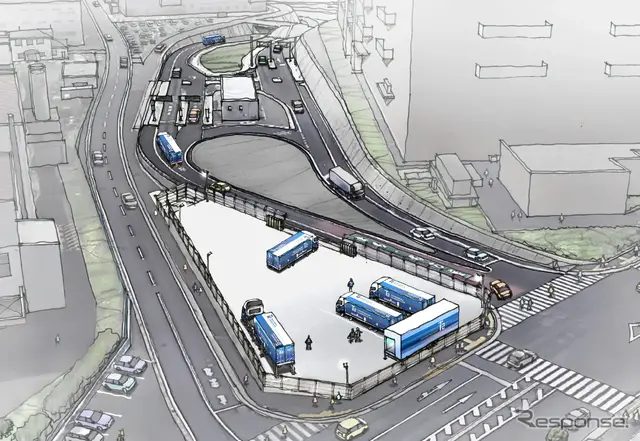 切替拠点の完成イメージ