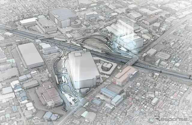 切替拠点の立地イメージ