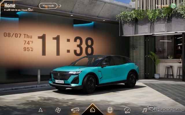 Unreal Engine 5による車載HMIデモ