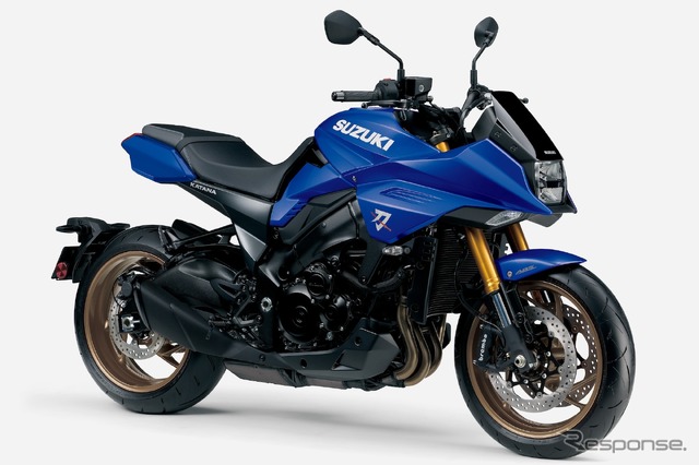 スズキ カタナ（パールビガーブルー）