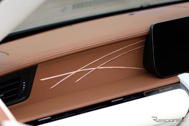 LC特別仕様車専用 グラデーション刺繍（インテリアカラー：サドルタン＆ホワイト）