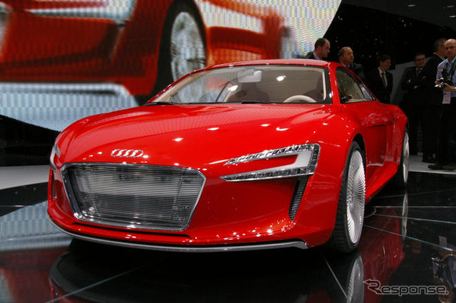 【フランクフルトモーターショー09】アウディ R8 EV…459kgmのメガトルク