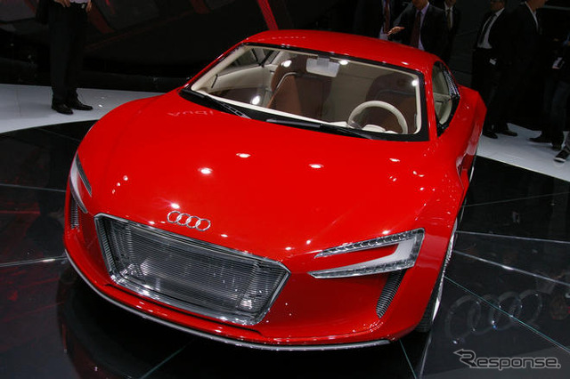 【フランクフルトモーターショー09】アウディ R8 EV…459kgmのメガトルク