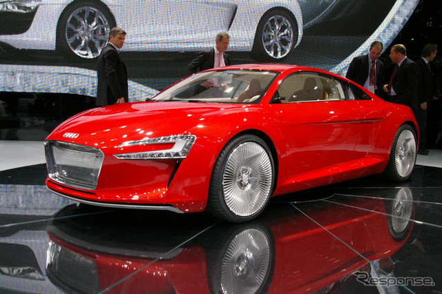 【フランクフルトモーターショー09】アウディ R8 EV…459kgmのメガトルク