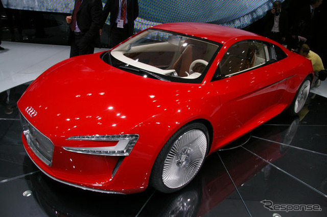 【フランクフルトモーターショー09】アウディ R8 EV…459kgmのメガトルク