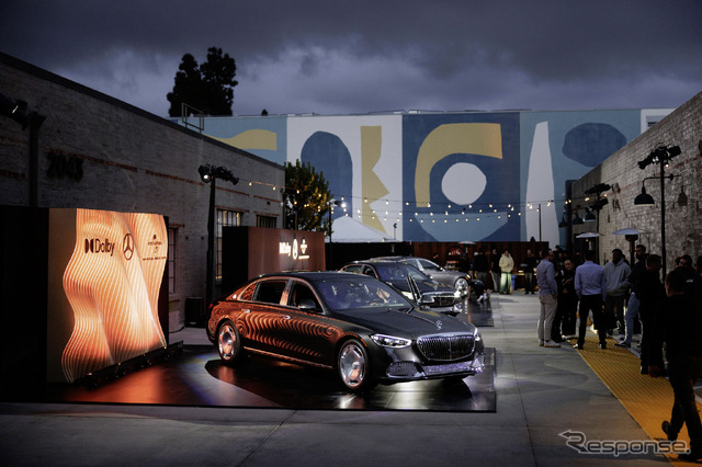 メルセデスマイバッハ『Sクラス』が移動音楽制作スタジオに。「Crafted in a Mercedes」