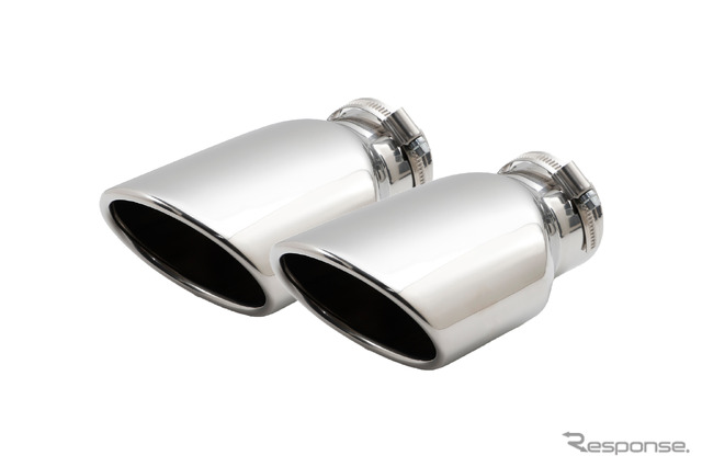 ブリッツ ニュルスペック・カスタムエディション 交換用Φ108オーバルのテールパーツ ステンレステール（VS）