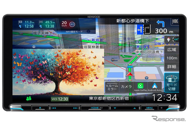 ケンウッド・彩速ナビ MDV-M912L