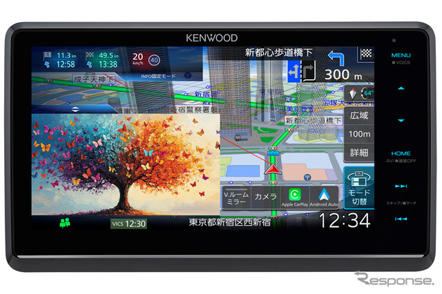 ケンウッド・彩速ナビ MDV-M812F