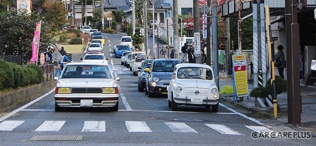 初代バルケッタ、ベレット1600GT、Be-1、ツインなど個人所有の愛車が80台…飯田 丘フェス・南信州名車倶楽部