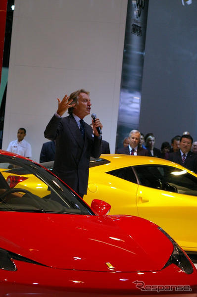 【フランクフルトモーターショー09】フェラーリ 458イタリア …実車に接近!!