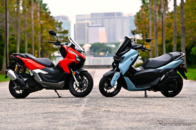 ヤマハ NMAX155 & ホンダADV160