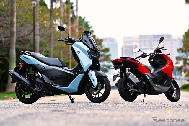 ヤマハ NMAX155 & ホンダADV160