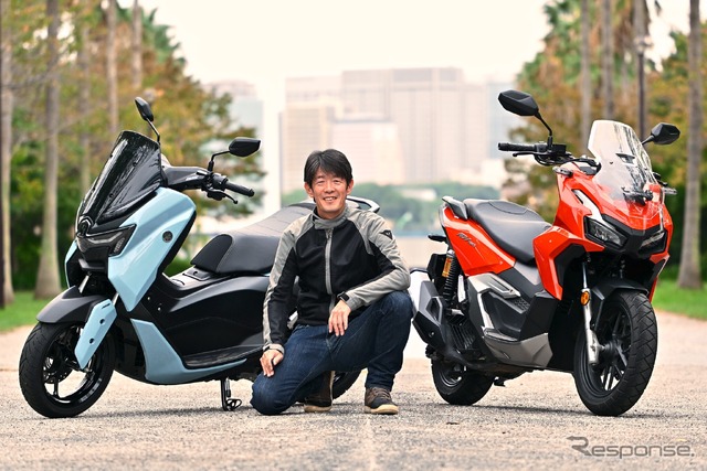 伊丹孝裕氏とヤマハ NMAX155 & ホンダADV160