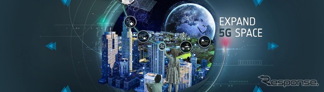 5G通信のイメージ