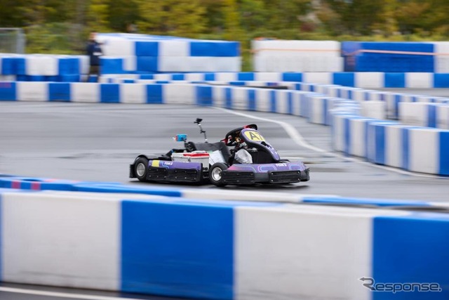 自動運転アタック中