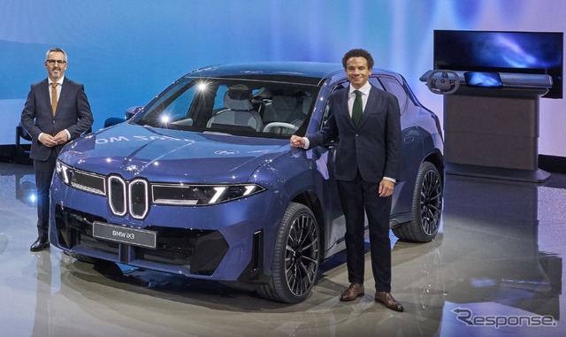 BMW iX3 新型（ジャパンモビリティショー2025）