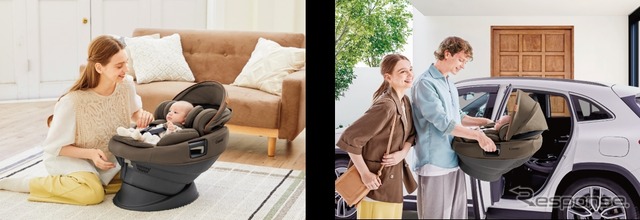 コンビ製チャイルドシート「THE S R129 エッグショック ロッタ ZG」