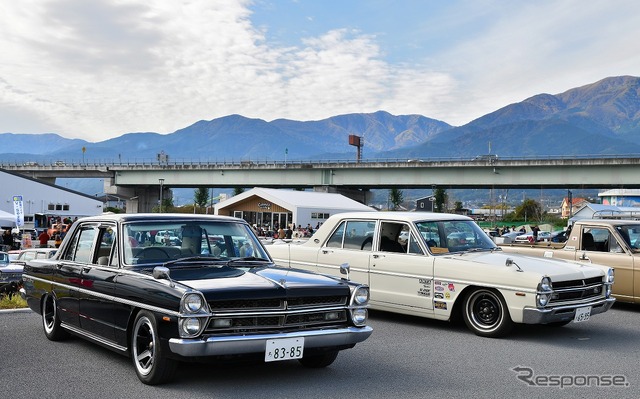 クラシックカーミーティング・イン山梨南アルプス