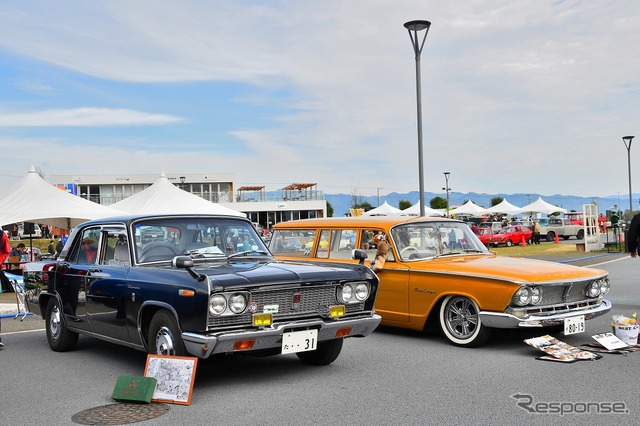 クラシックカーミーティング・イン山梨南アルプス