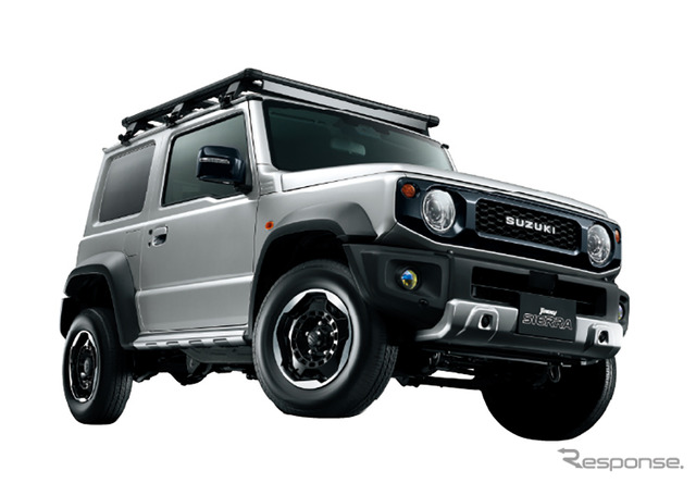 スズキ『ジムニー シエラ』の純正用品装着車