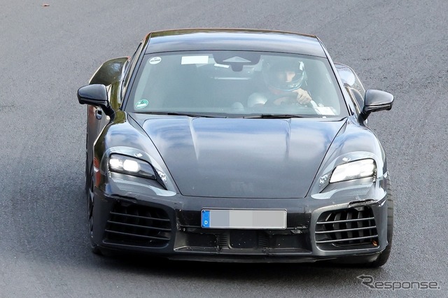 ポルシェ 718ケイマンEV 新型プロトタイプ　スクープ写真