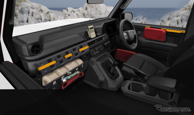 トヨタ ランドクルーザーFJのインテリア、使用イメージ