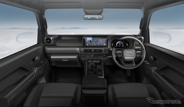 トヨタ ランドクルーザーFJのインテリアデザインスケッチ