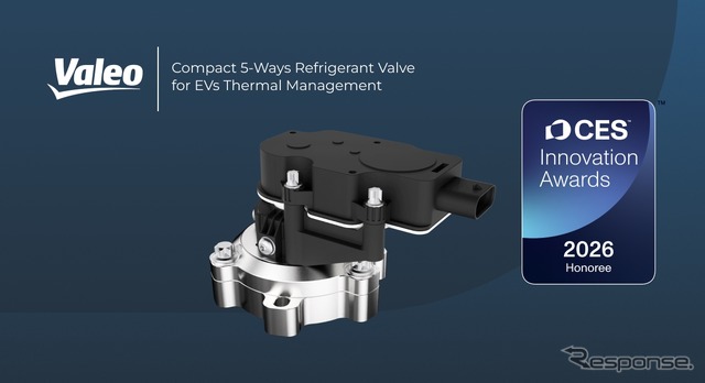 ヴァレオの5方向冷媒バルブ